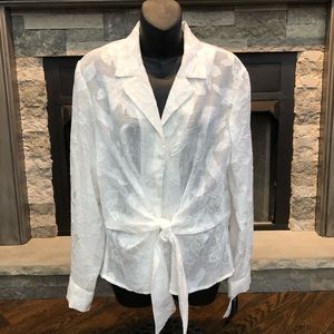 Jones New York blouse size large